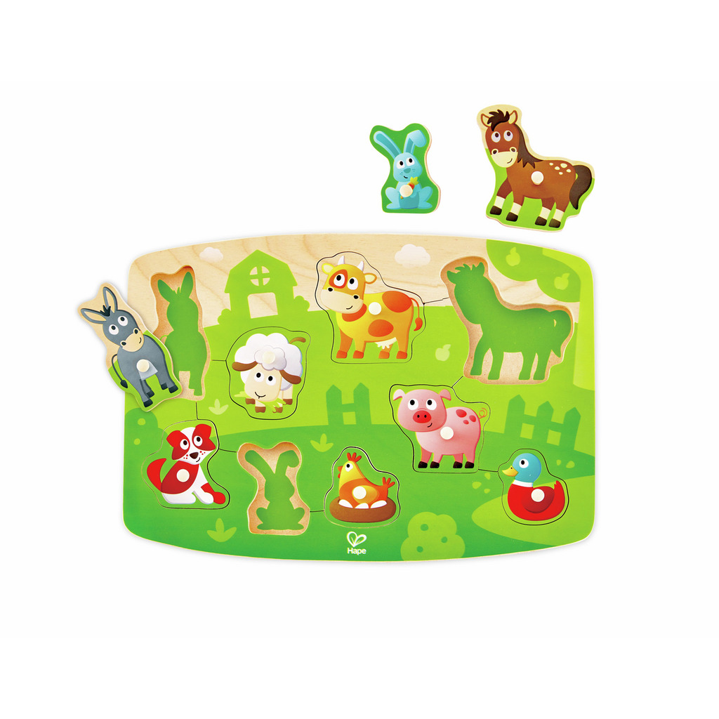 Puzle de la Granja con Pinzas Puzle de la Granja con Pinzas