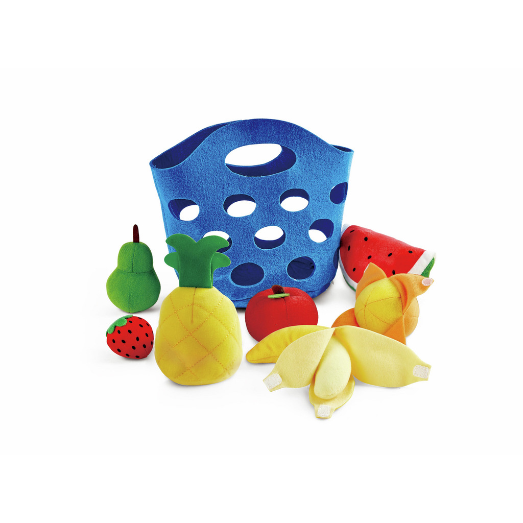 Cesta de Frutas de Tela