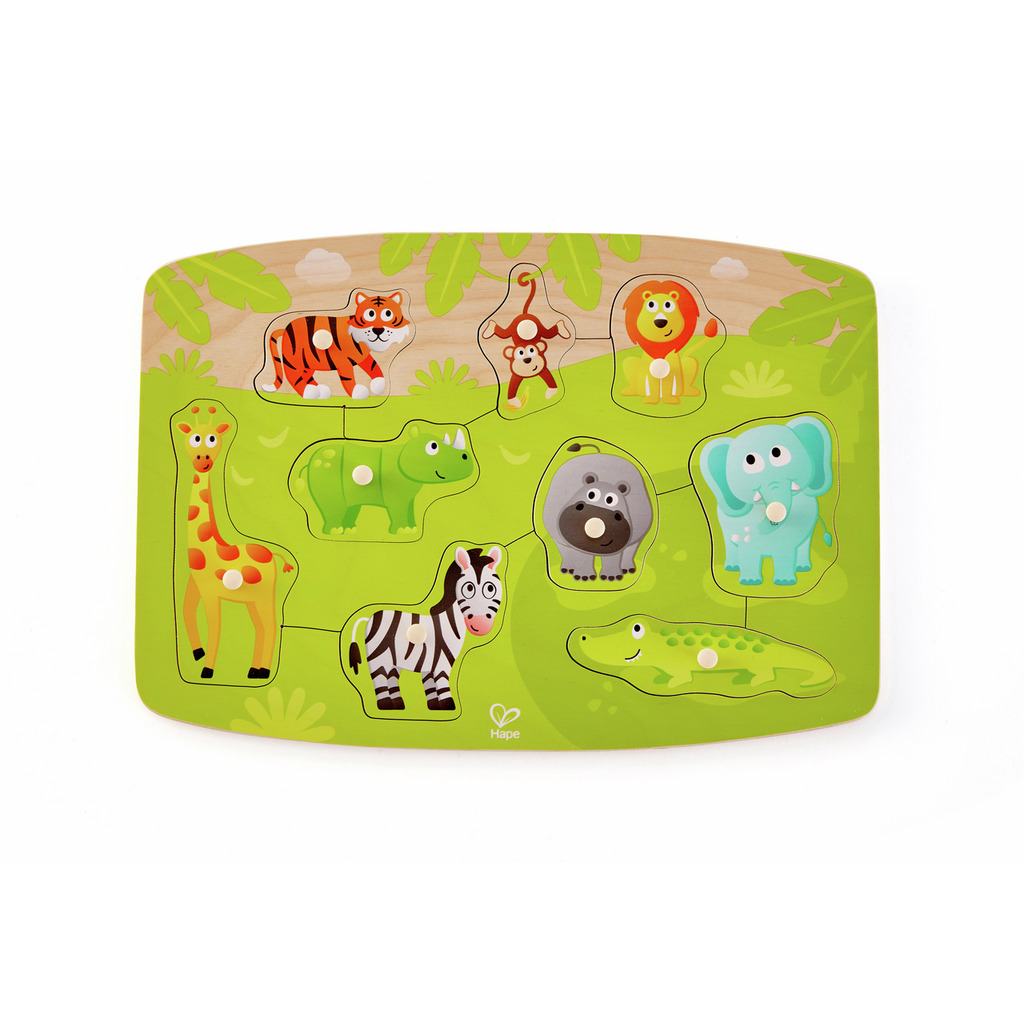 Puzle de la Jungla con Pinzas Puzle de la Jungla con Pinzas