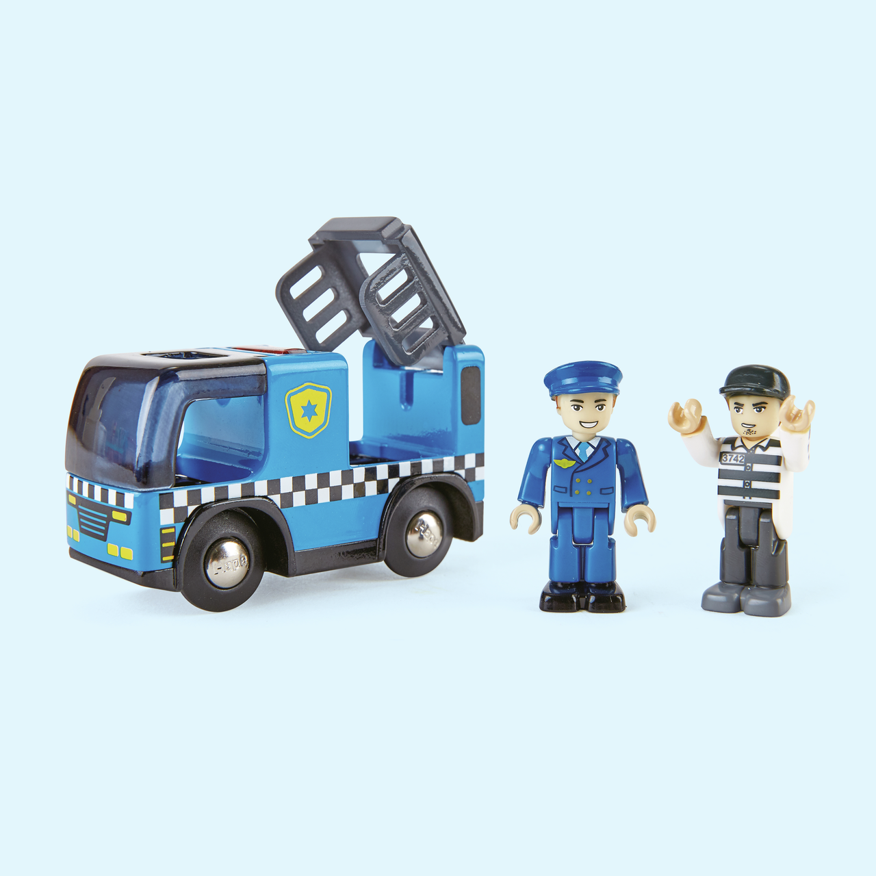 Coche de Policía con Sirena Coche de Policía con Sirena