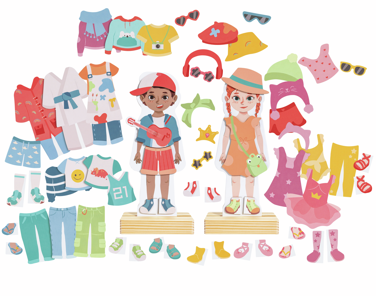 Rompecabezas magnético para vestir Rompecabezas magnético para vestir