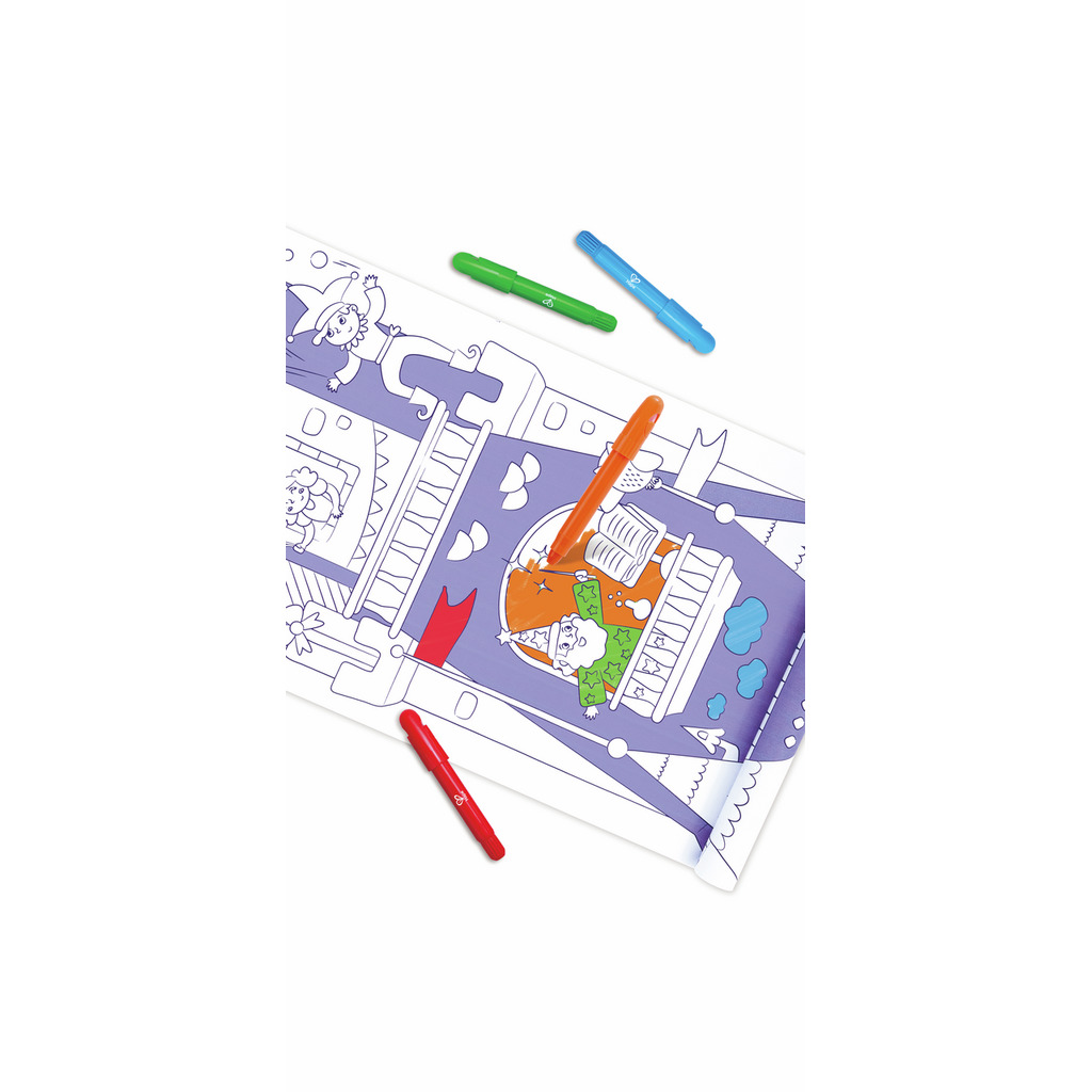 Rollo de Papel para Garabatos de Castillos Rollo de Papel para Garabatos de Castillos