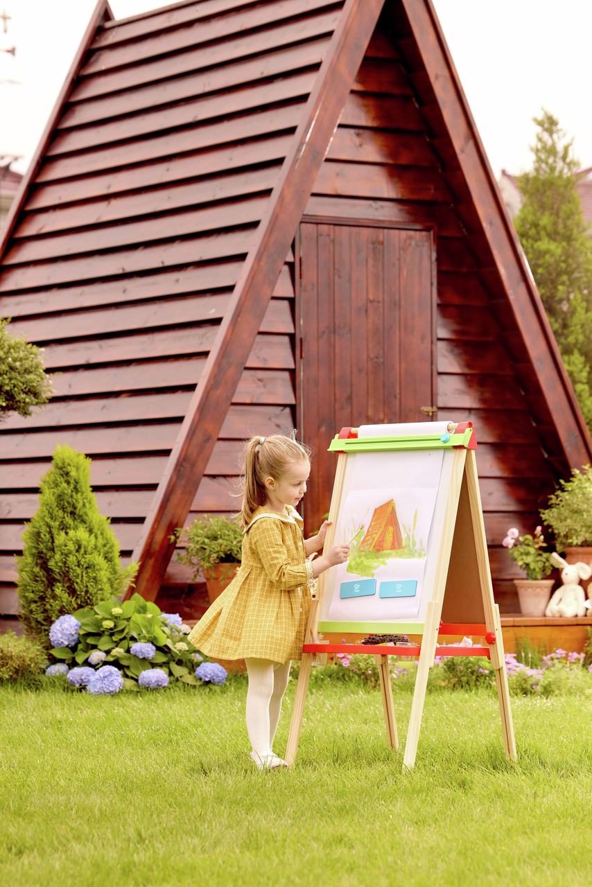 Caballete de pequeño artista