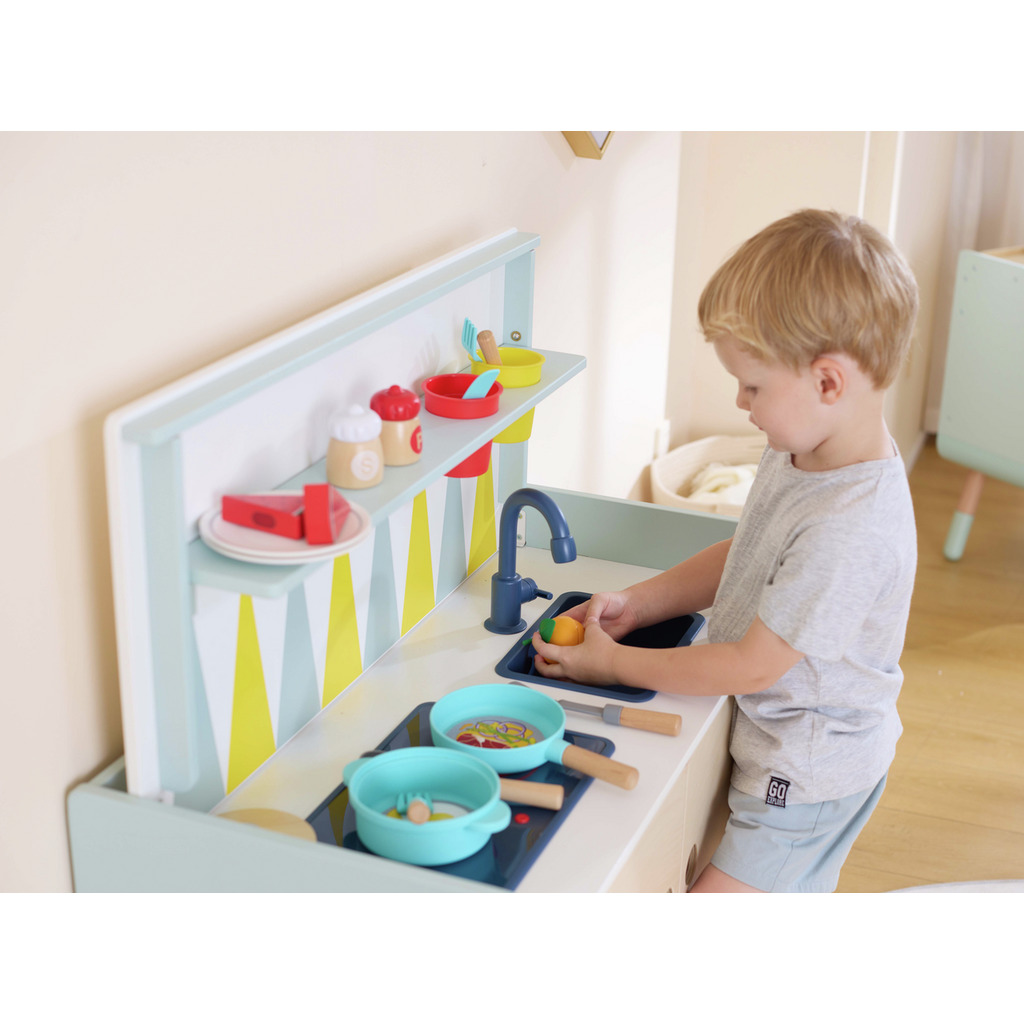 Cocina de juguete - Mueble 2 en 1