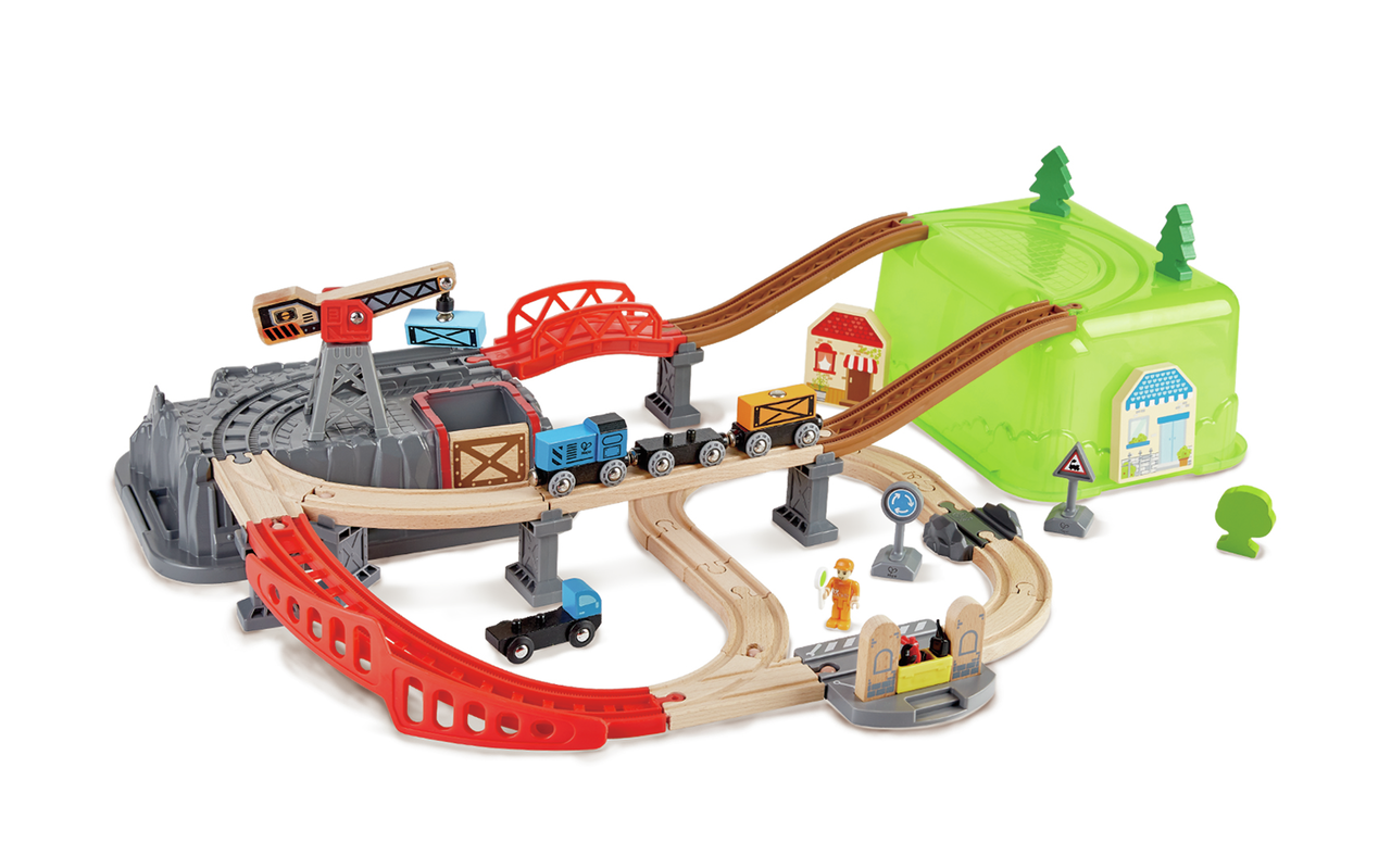 Juego de Bloques de Construcción de Ferrocarril Juego de Bloques de Construcción de Ferrocarril