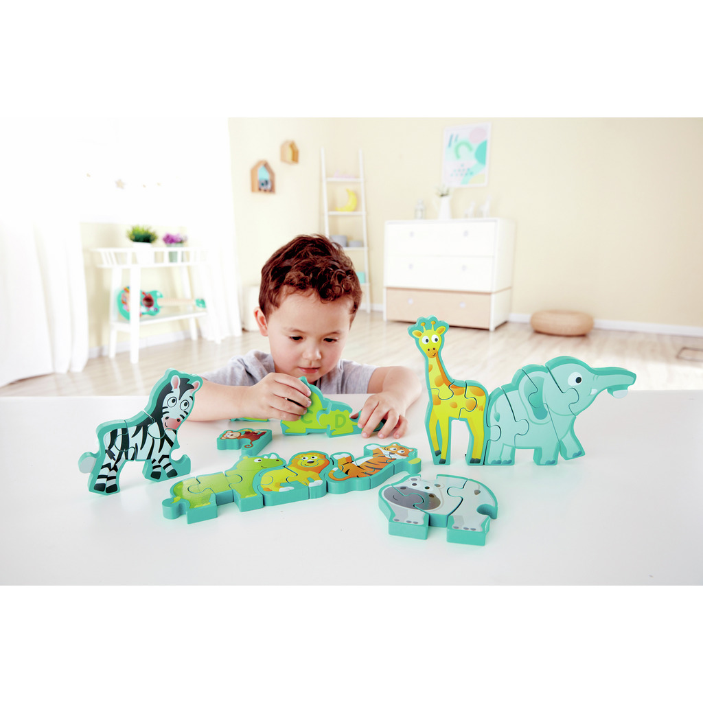 Puzle de Animales y Abecedario Puzle de Animales y Abecedario