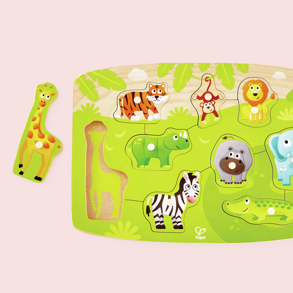 Puzle de la Jungla con Pinzas Puzle de la Jungla con Pinzas