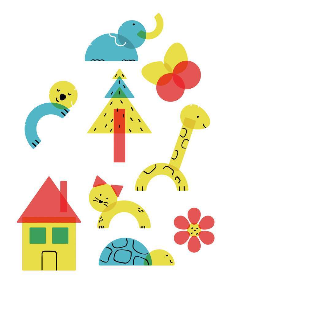 Arte de colores y formas Arte de colores y formas