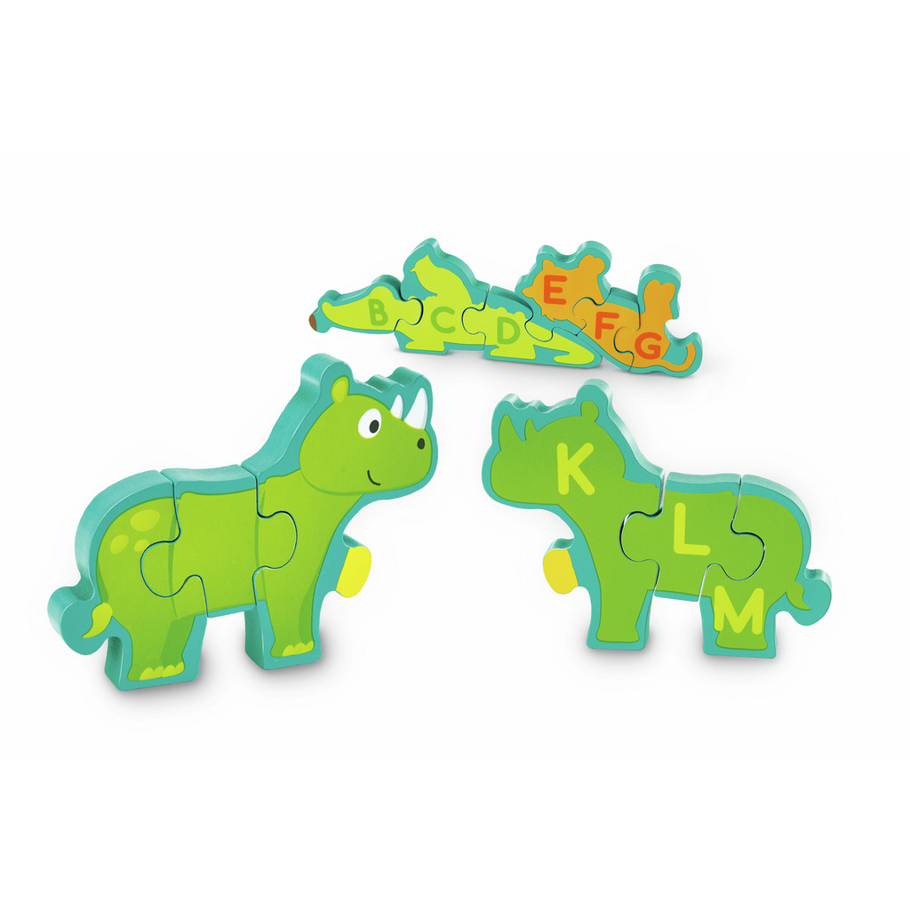 Puzle de Animales y Abecedario Puzle de Animales y Abecedario