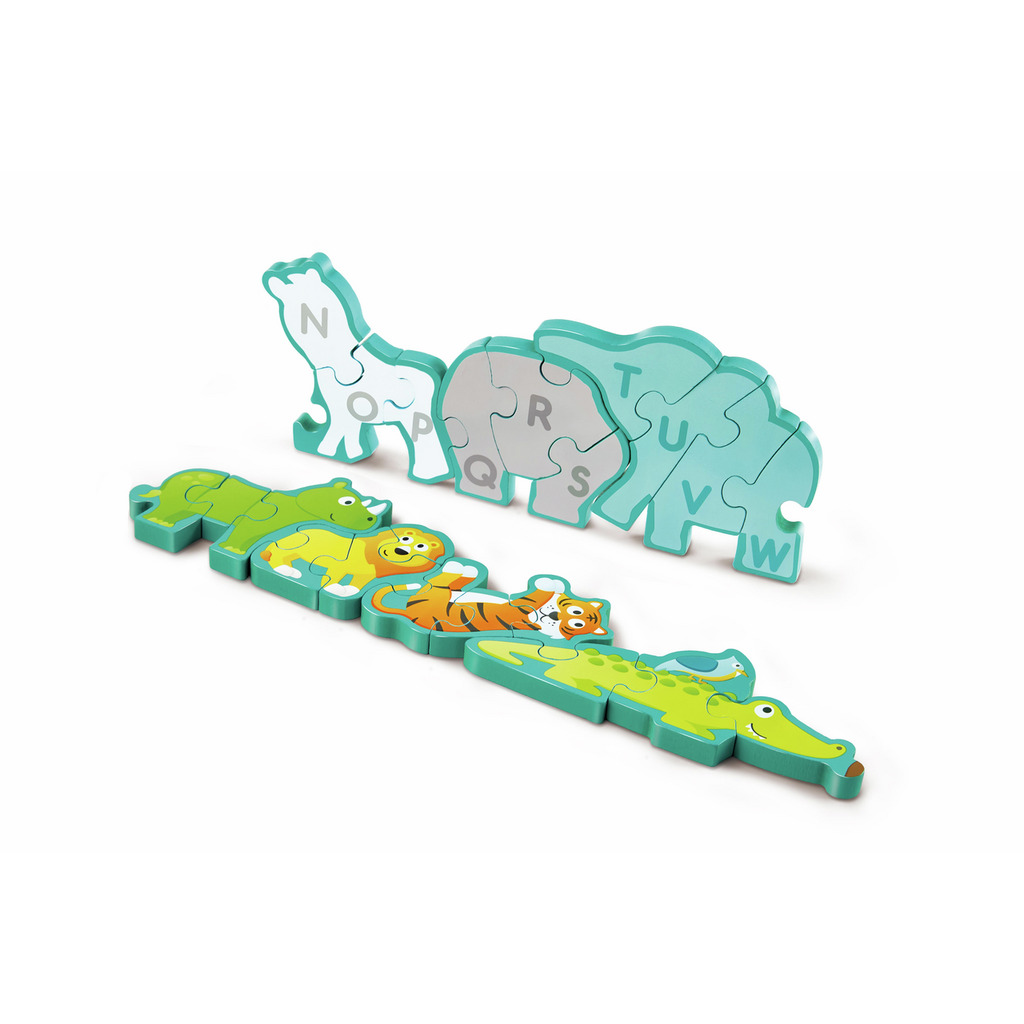 Puzle de Animales y Abecedario Puzle de Animales y Abecedario