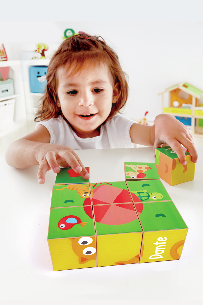 Puzzle de Cubos Pepe & Friends