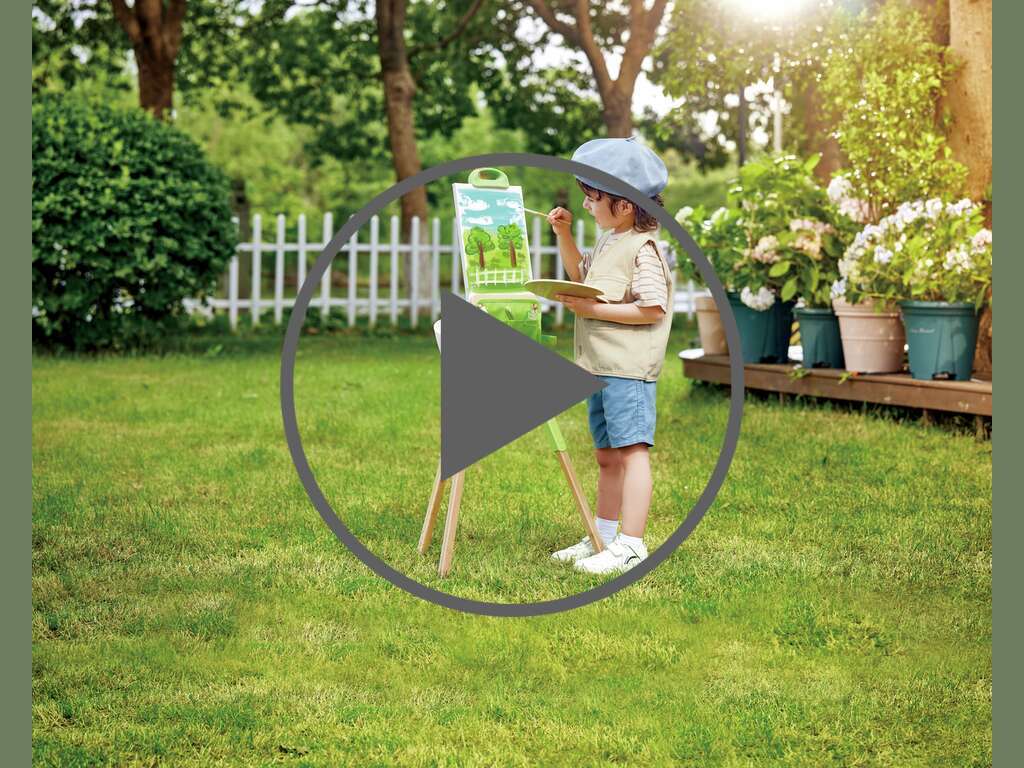 Caballete portátil de bambú Caballete portátil de bambú