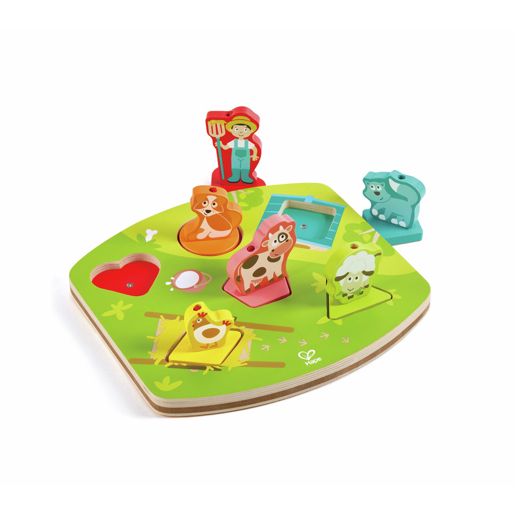 Puzle de Sonidos de Granja