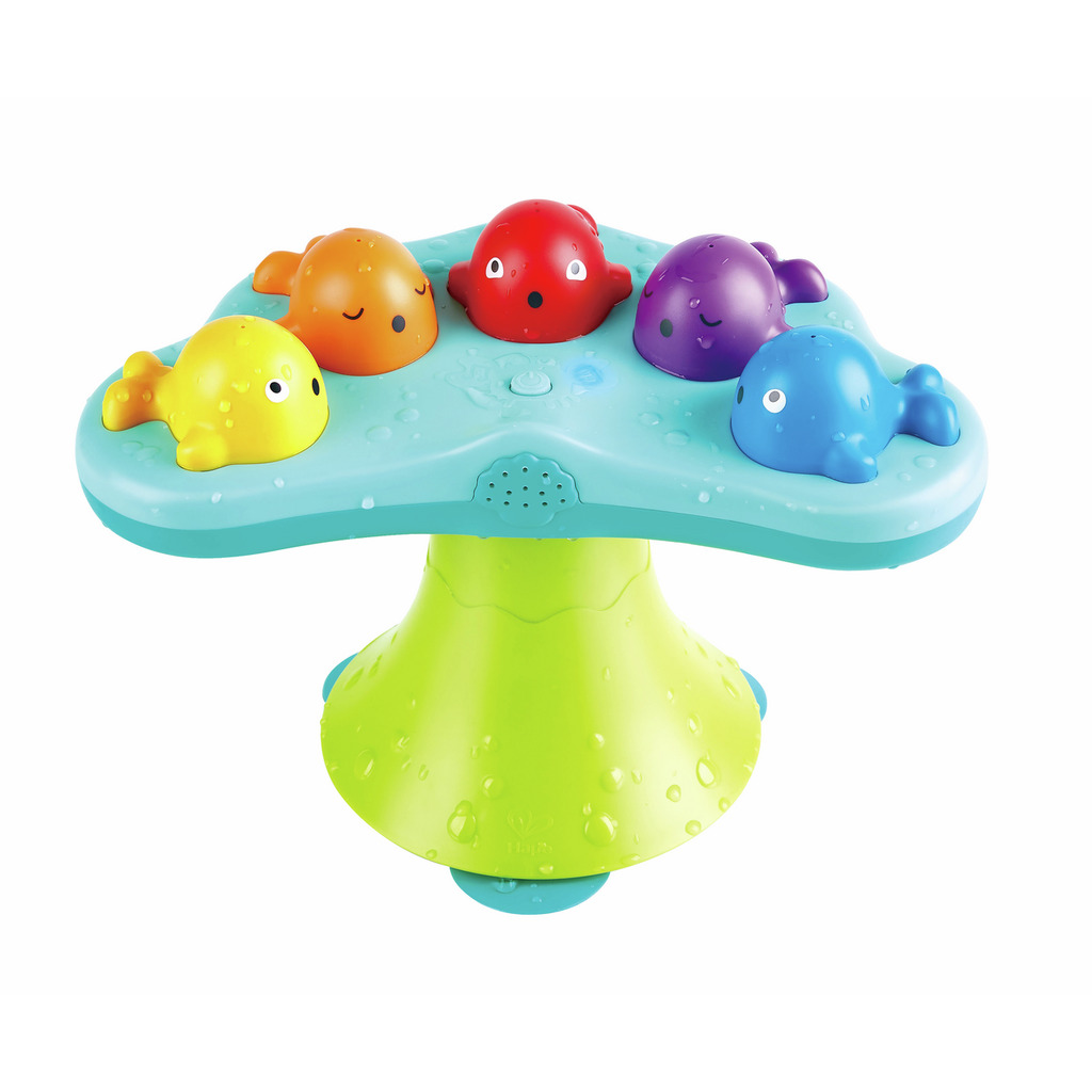 Fuente Musical con Ballenas