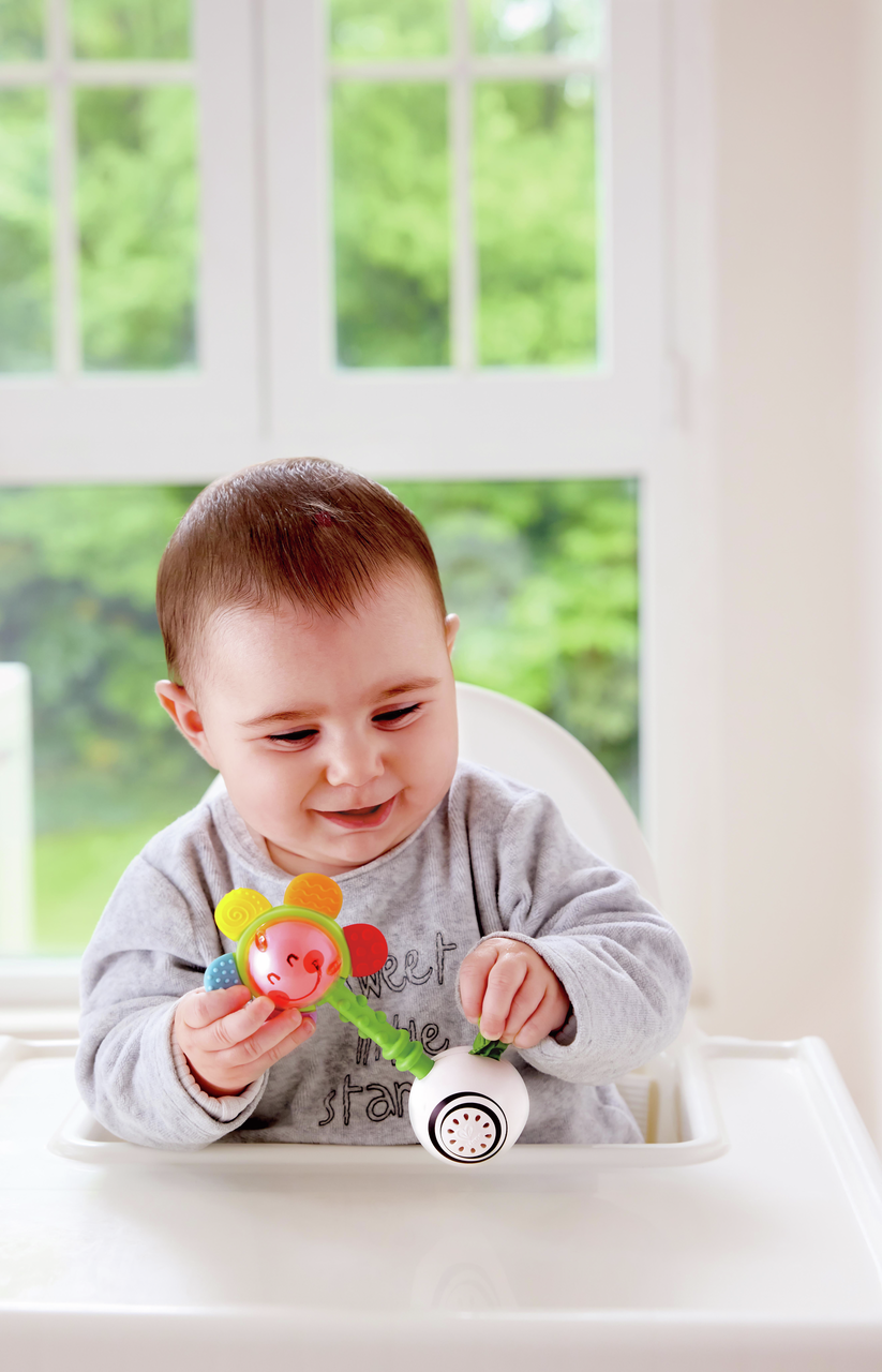 Sonajero de Flor Agita y Brilla Sonajero de Flor Agita y Brilla