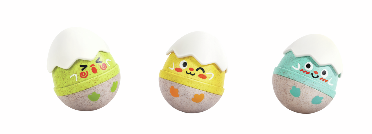 Felices Sonajeros Tambaleantes de Polluelos Felices Sonajeros Tambaleantes de Polluelos