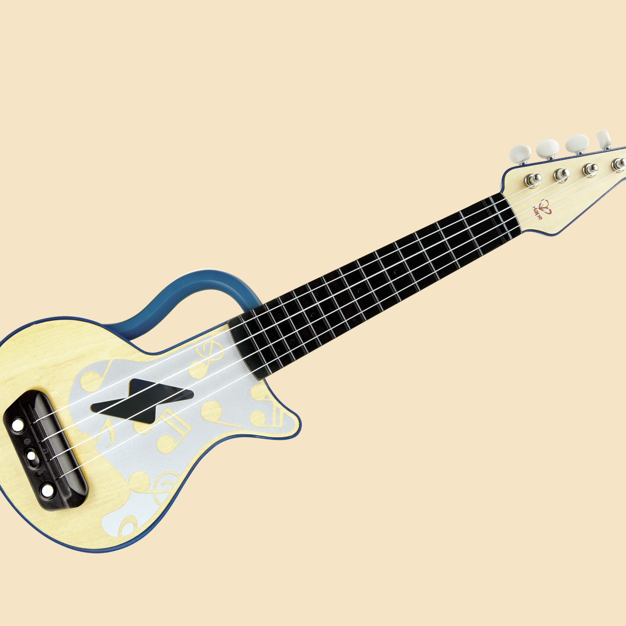 Aprende Ukelele con Luces - Azul