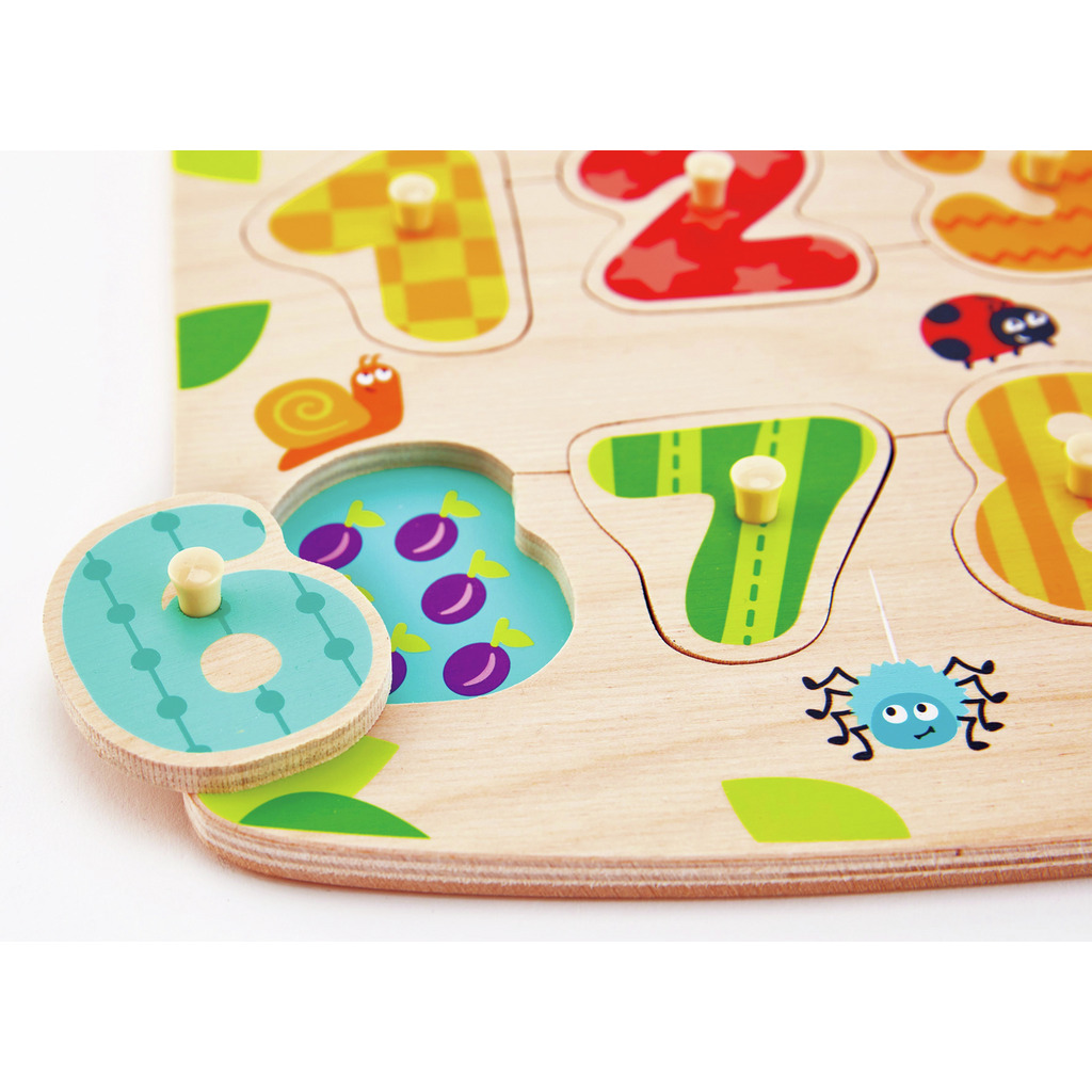 Puzle de Números con Pinzas Puzle de Números con Pinzas