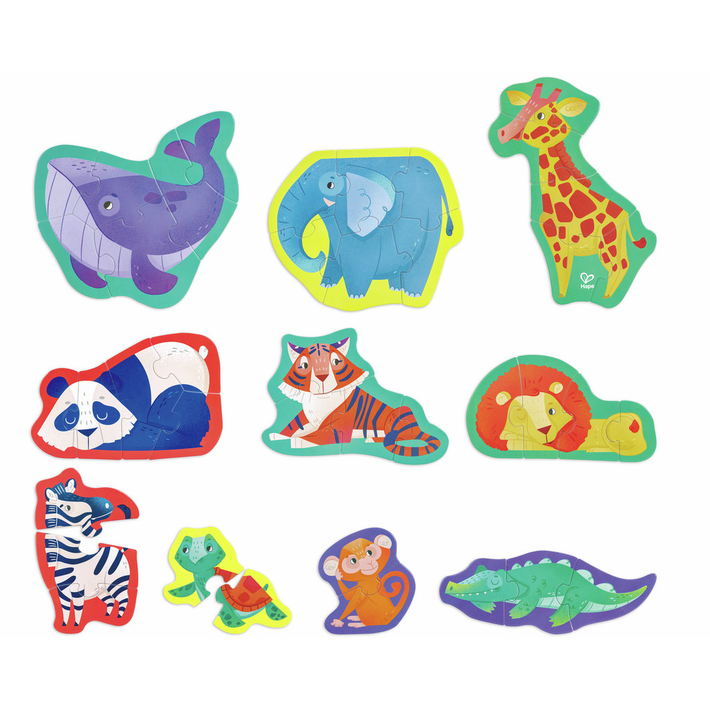 Rompecabezas de amigos de la jungla Rompecabezas de amigos de la jungla