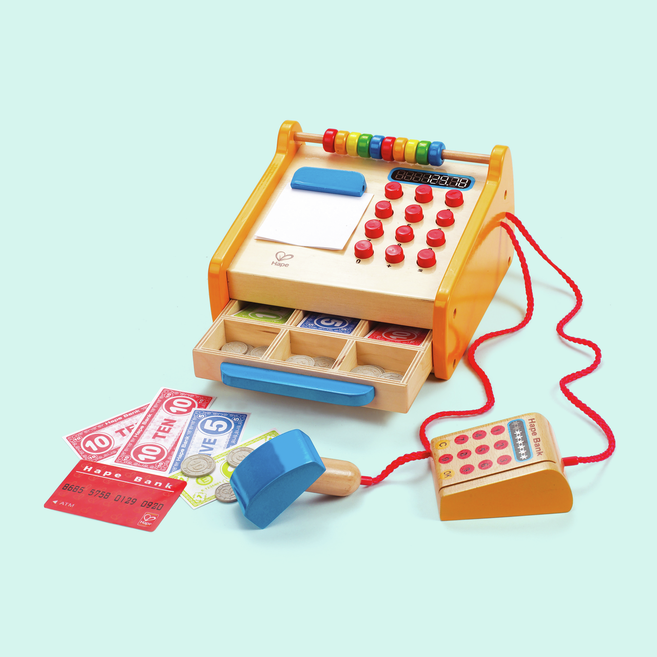 Caja Registradora con Ábaco