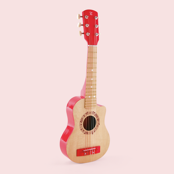 Guitarra Llama Roja