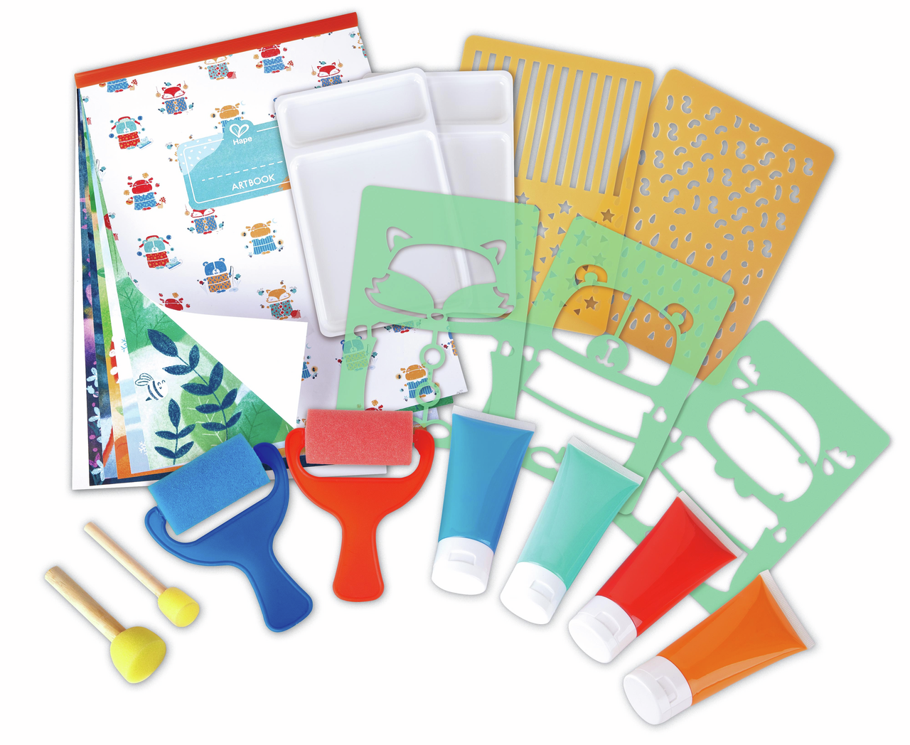 Diversión de Pintura con Esponja Diversión de Pintura con Esponja