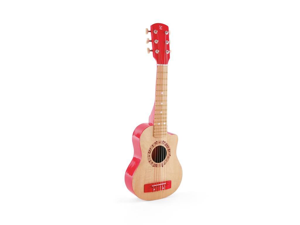 Guitarra Llama Roja